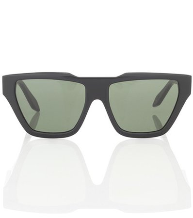 Square cat-eye sunglasses