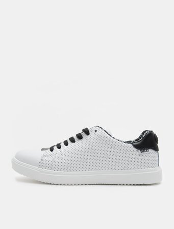 19SS [SMILEY COLLABOLATION] POC 300 Leather Court Shoes - White