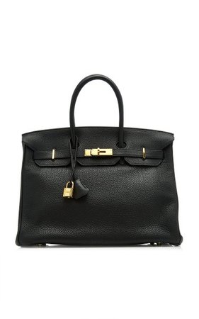 Hermès 35cm Clemence Leather Birkin Bag By Hermès Vintage By Heritage Auctions | Moda Operandi