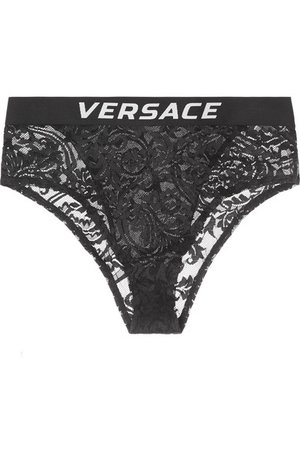 Versace | Lace briefs | NET-A-PORTER.COM