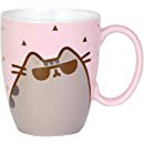 Amazon.com: Enesco Pusheen by Our Name is Mud Sweets Coffee Mug with Spoon, 16 oz, Multicolor: Kitchen & Dining