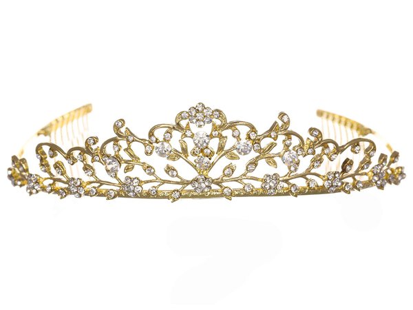 gold tiara - Google Search
