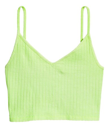 Lime Jersey Top