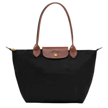 LONGCHAMP LE PLIAGE ORIGINAL  Made with recycled fabric Tote bag M - Black