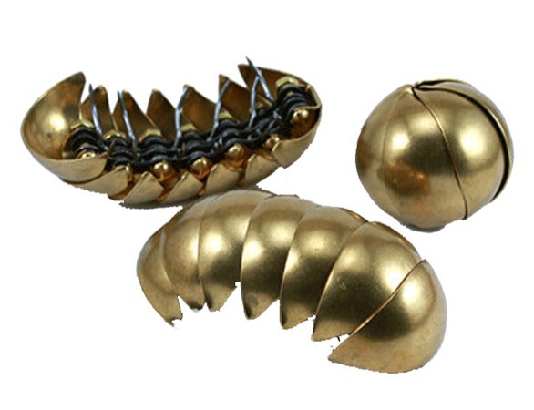 brass pill bugs