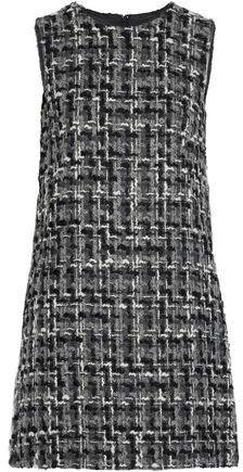 Wool-blend Boucle-tweed Mini Dress