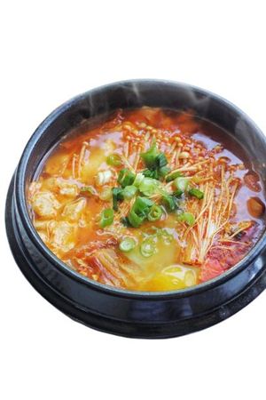 Soondubu Jjiga(Spicy Korean Soft Tofu Stew )