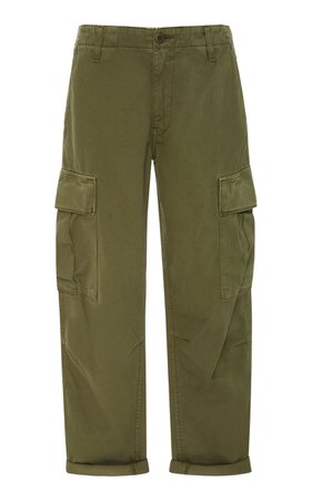Re/done Cotton-Twill Cargo Pants Size: 27