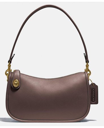 COACH Leather Swinger Shoulder Bag & Reviews - Women - Macy's