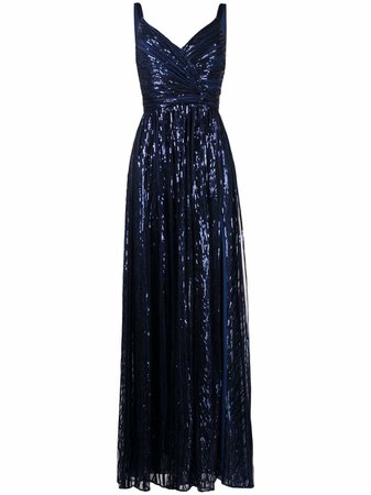 Elie Saab Long embroidered-design Gown - Farfetch