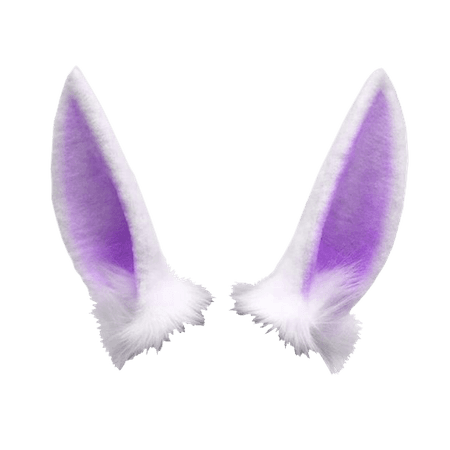@lollialand- pastel purple bunny ears