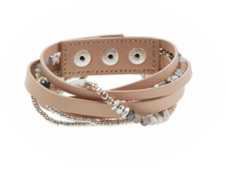 Stella&Dot Yves Wrap Bracelet - Blush