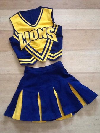 lions cheerleading outfit