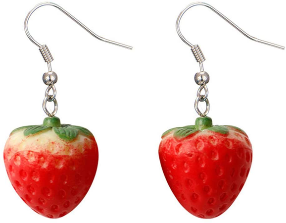 strawberry Earings