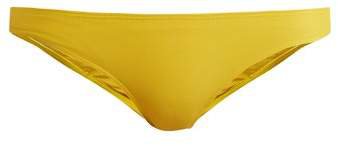 Ephemera - Classic Low Rise Bikini Briefs - Womens - Yellow