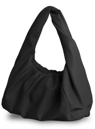 black slouch bag