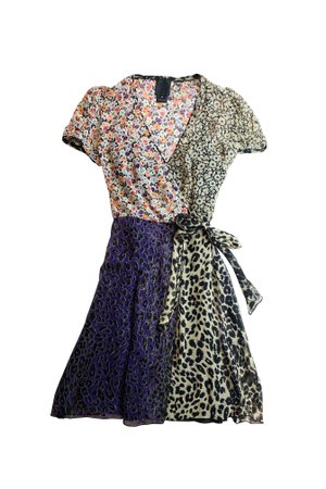 Upcycle Wrap Dress – Anna Sui