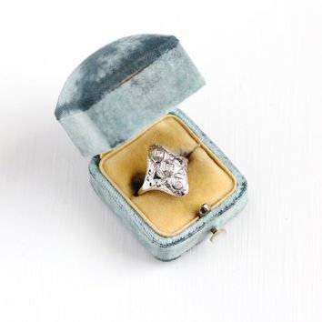Shop Antique Engagement Ring Box on Wanelo
