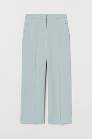 Ankle-length Suit Pants - Mint green - Ladies | H&M CA