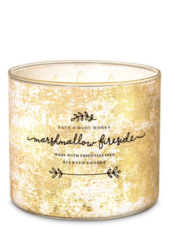 Marshmallow Fireside 3-Wick Candle | Bath & Body Works