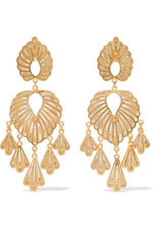 Mallarino | Irene gold vermeil earrings | NET-A-PORTER.COM