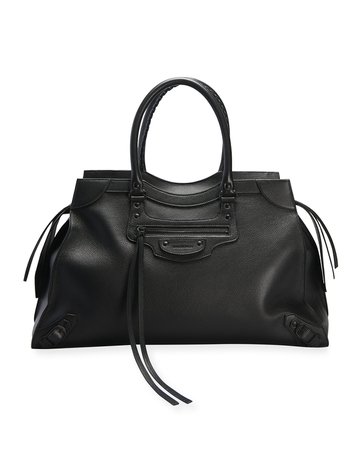 Balenciaga Neo Classic City Large Leather Satchel Bag | Neiman Marcus