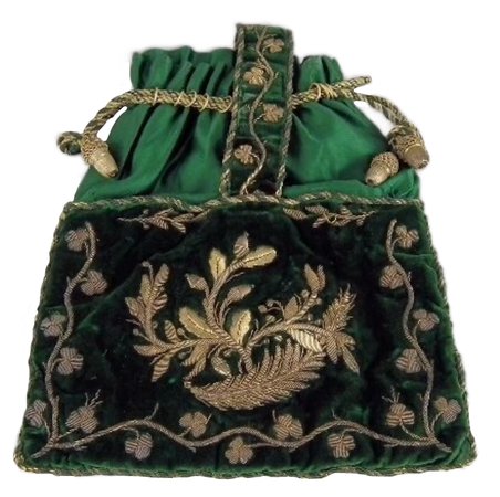 vintage shamrock purse