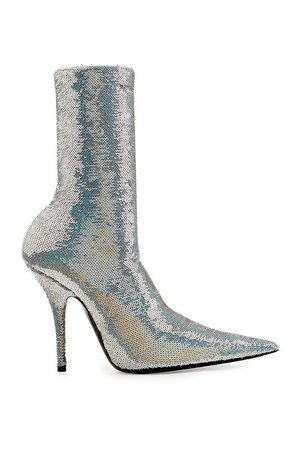 Balenciaga - Knife Sequin Ankle Boots - Sale!