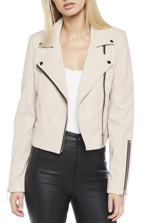 Bardot Kora Faux Leather Moto Jacket | Nordstrom