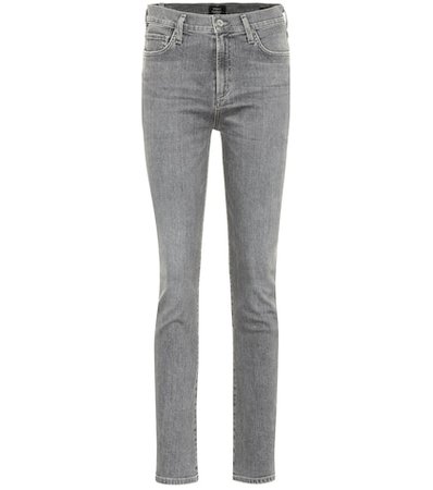 Harlow high-rise slim jeans