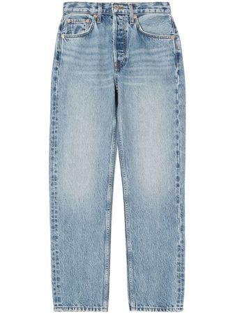 RE/DONE high-waisted Slim straight-leg Jeans - Farfetch