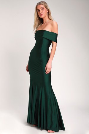 Sexy Emerald Green Dress - Emerald Maxi Dress - OTS Maxi Dress