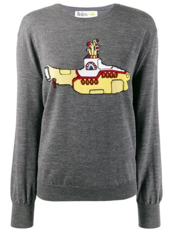 Stella McCartney All Together Now Yellow Submarine jumper £590 - Fast Global Shipping, Free Returns