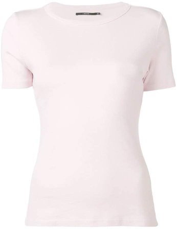 fitted round neck T-shirt