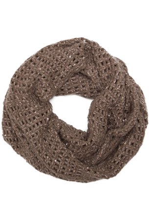 Sinclair Infinity Scarf - Taupe