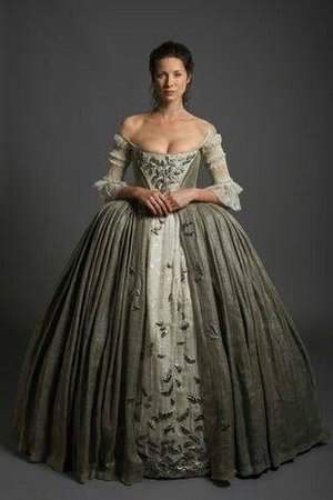 claire fraser wedding dress - Google Search
