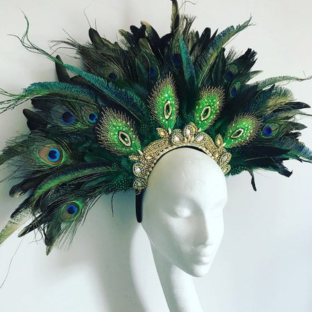 peacock headdress - Google Search