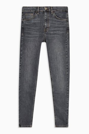 Gray Jamie Skinny Jeans | Topshop