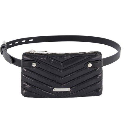 Rebecca Minkoff Quilted Leather Belt Bag | Nordstrom