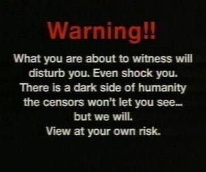 warning!!