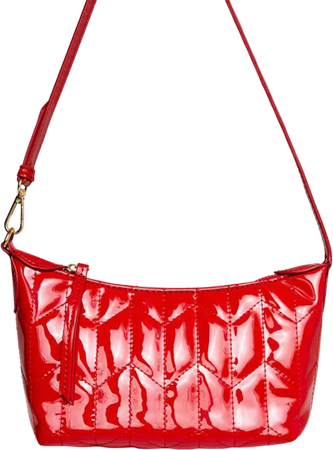Red Quilted Purse