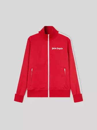 RED TRACK JACKET - Palm Angels® Official