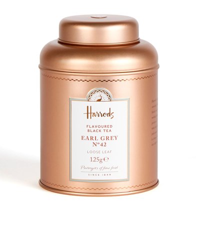 Harrods No. 42 Earl Grey Loose Leaf Tea Tin (125g) | Harrods.com