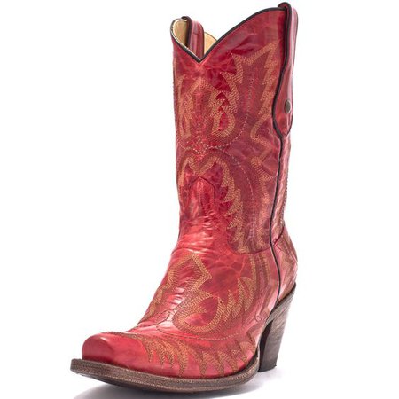 Cowboy Boots Red