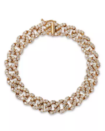 Bloomingdale's Bloomingdale's Diamond Chain Bracelet in 14K Gold, 7.50 ct. t.w. | Bloomingdale's