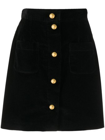 Dolce & Gabbana Corduroy straight-fit Skirt