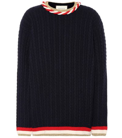 Wool And Cashmere Sweater - Gucci | mytheresa