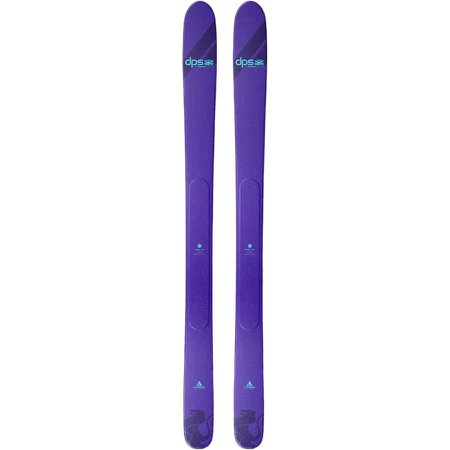 purple skis