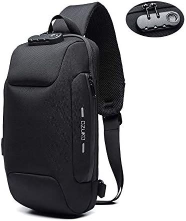 Amazon.com | OZUKO Anti-Theft Waterproof Shoulder Backpack Sling Chest Crossbody Bag Sling Backpack | Casual Daypacks