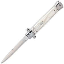 stiletto knife pearl handle - Google Search